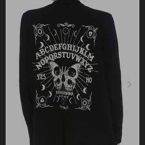 Spirit Board Open Cardigan